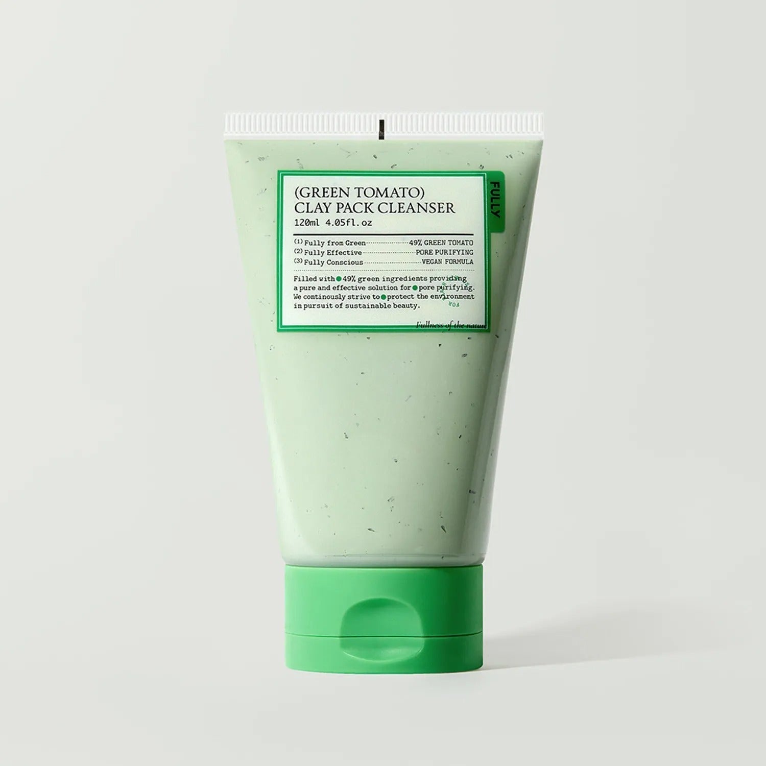 fully Green Tomato Clay Pack Cleanser 120ml Set (+30ml)