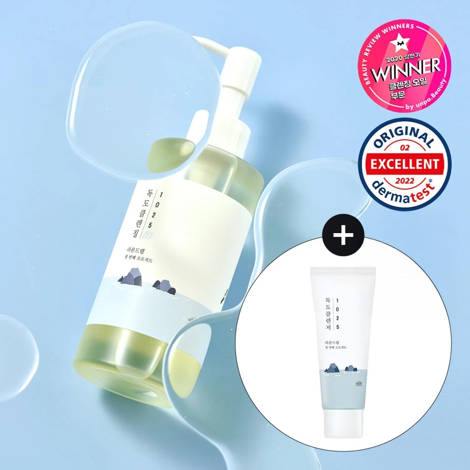 Round Lab 1025 Dokdo Cleansing Oil 200ml Special Set (+Dokdo Cleanser 40ml)