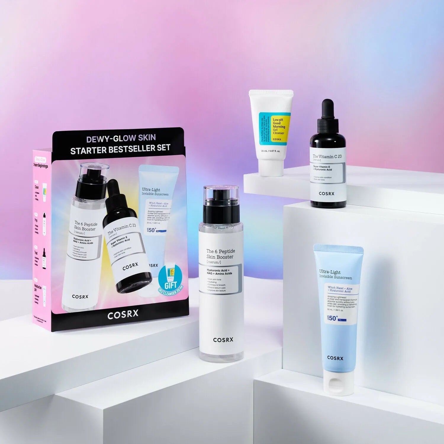 COSRX Dewy-Glow Skin Starter Bestseller Set