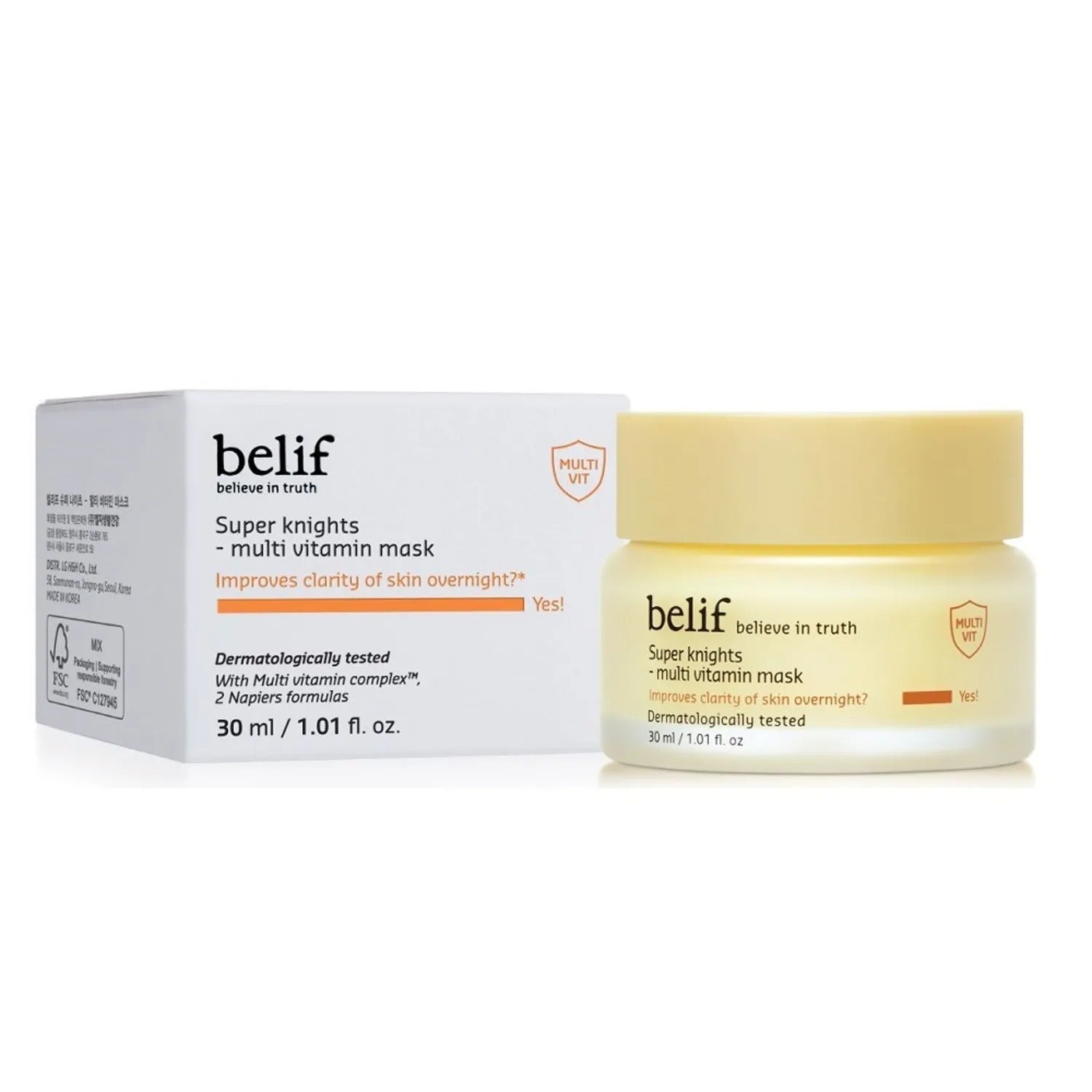 belif Super Knights Multi Vitamin Mask 30ml