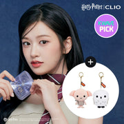 CLIO KILL COVER FOUNWEAR CUSHION THE ORIGINAL SET(HARRY POTTER COLLABO) (+DOBBY or HEDWIG KEY RING)