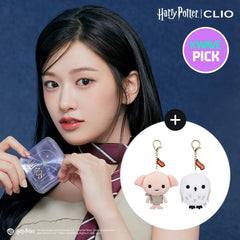 CLIO KILL COVER FOUNWEAR CUSHION THE ORIGINAL SET(HARRY POTTER COLLABO) (+DOBBY or HEDWIG KEY RING)