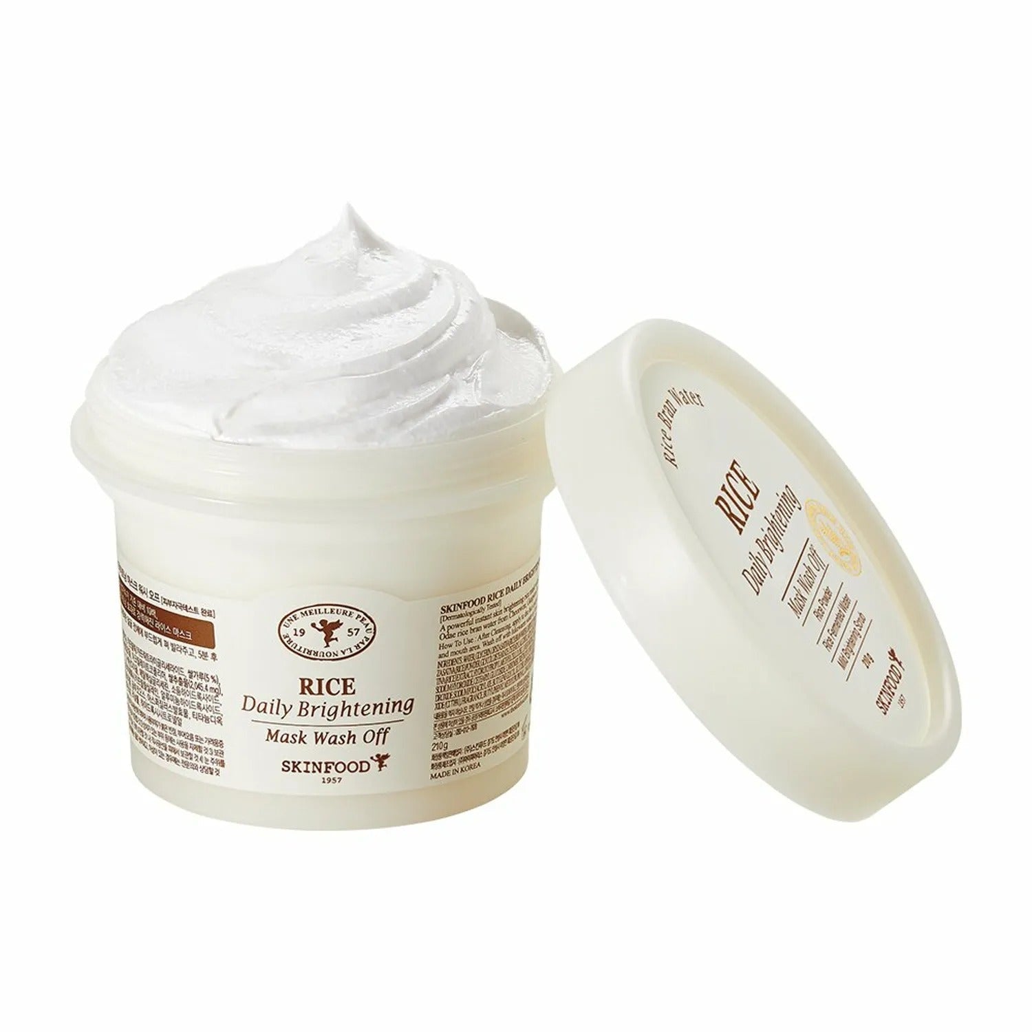 SKIN FOOD Rice Daily Brightening Mask Wash Off 210g