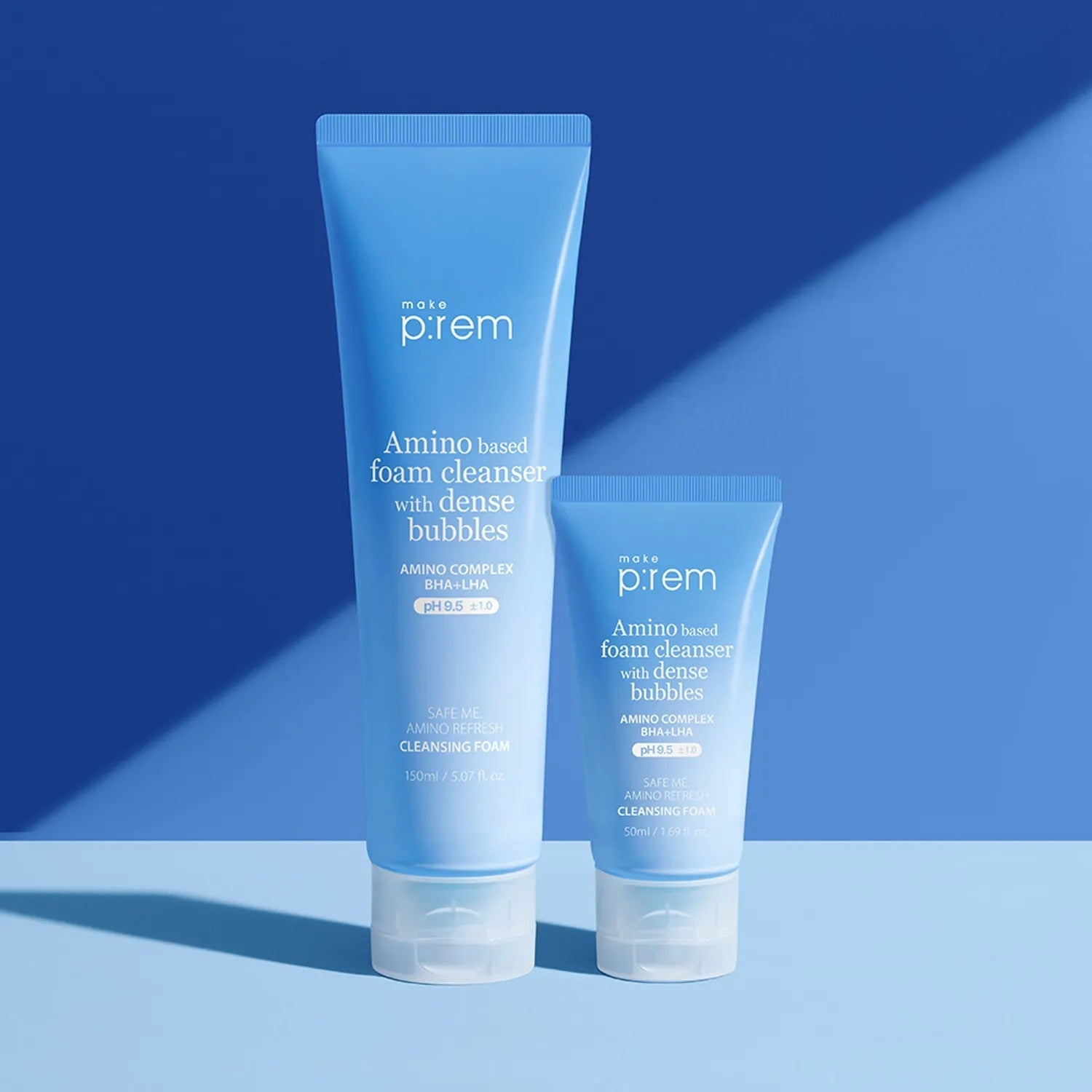 makeprem Safe Me Amino Refresh Cleansing Foam 150ml Set (+50ml)