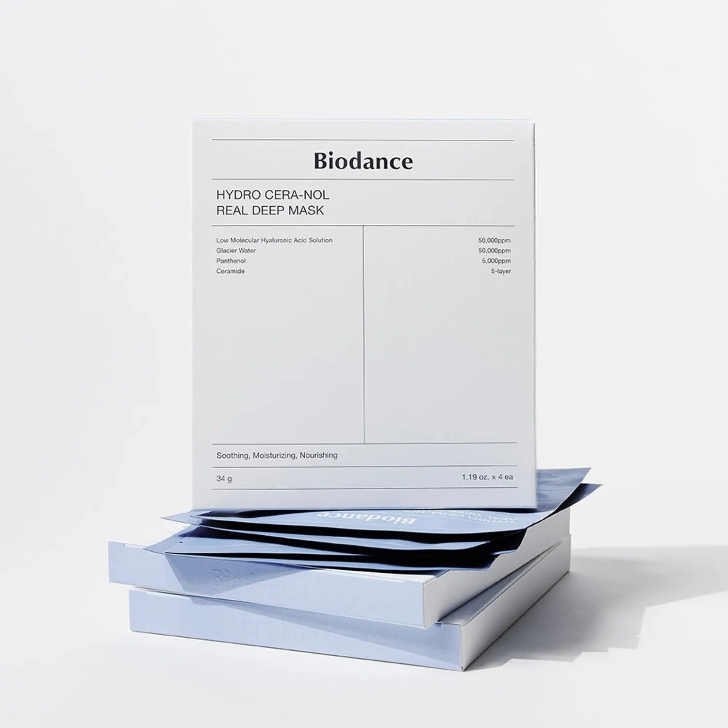 BIODANCE Hydro Cera-Nol Real Deep Mask Sheet 4P