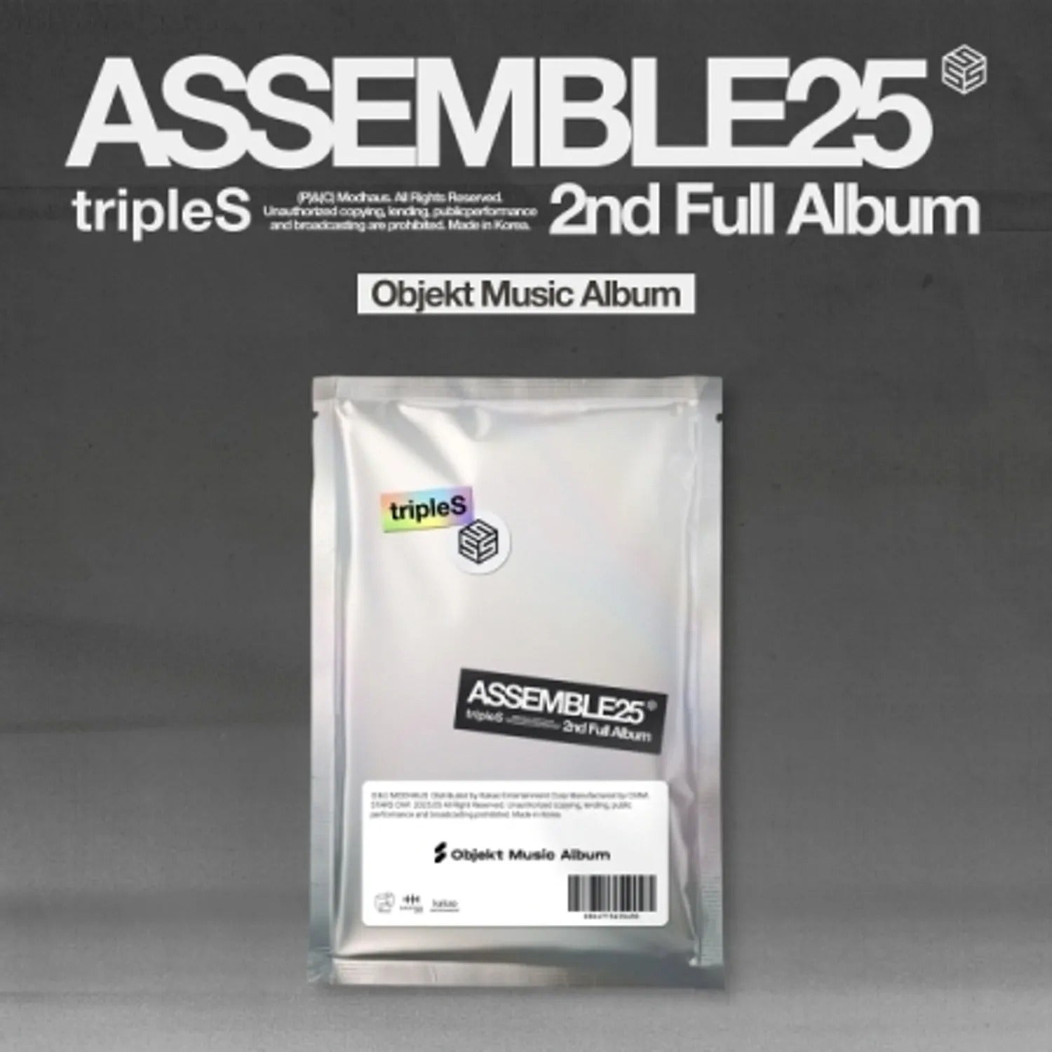 TRIPLES - 2ND FULL ALBUM [ASSEMBLE25] (OBJEKT MUSIC ALBUM)