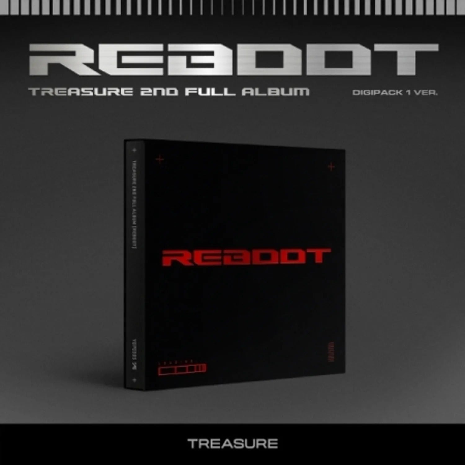 TREASURE - 2ND FULL ALBUM [REBOOT] DIGIPACK VER.