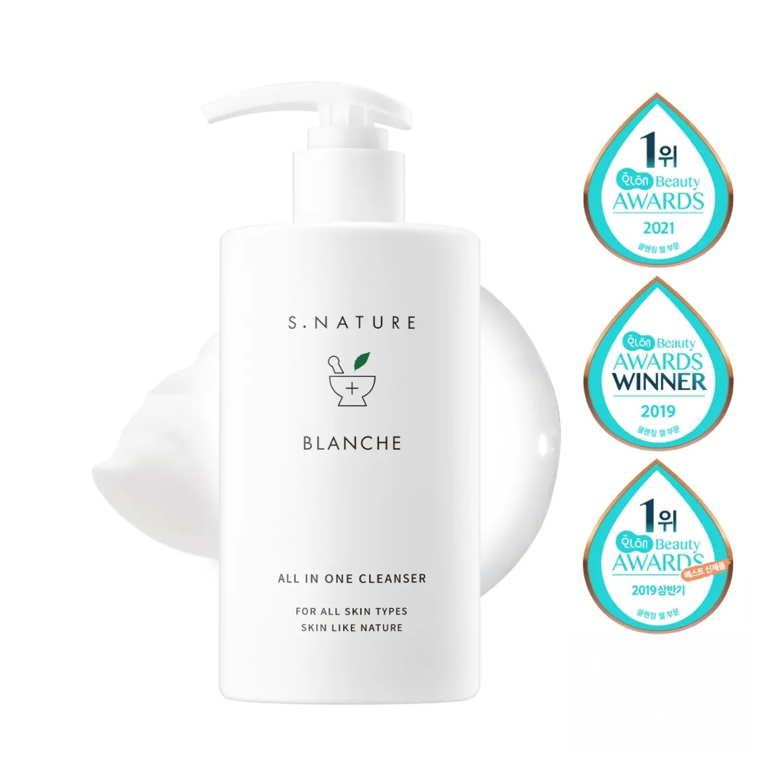S. NATURE Blanche Cleanser 260mL