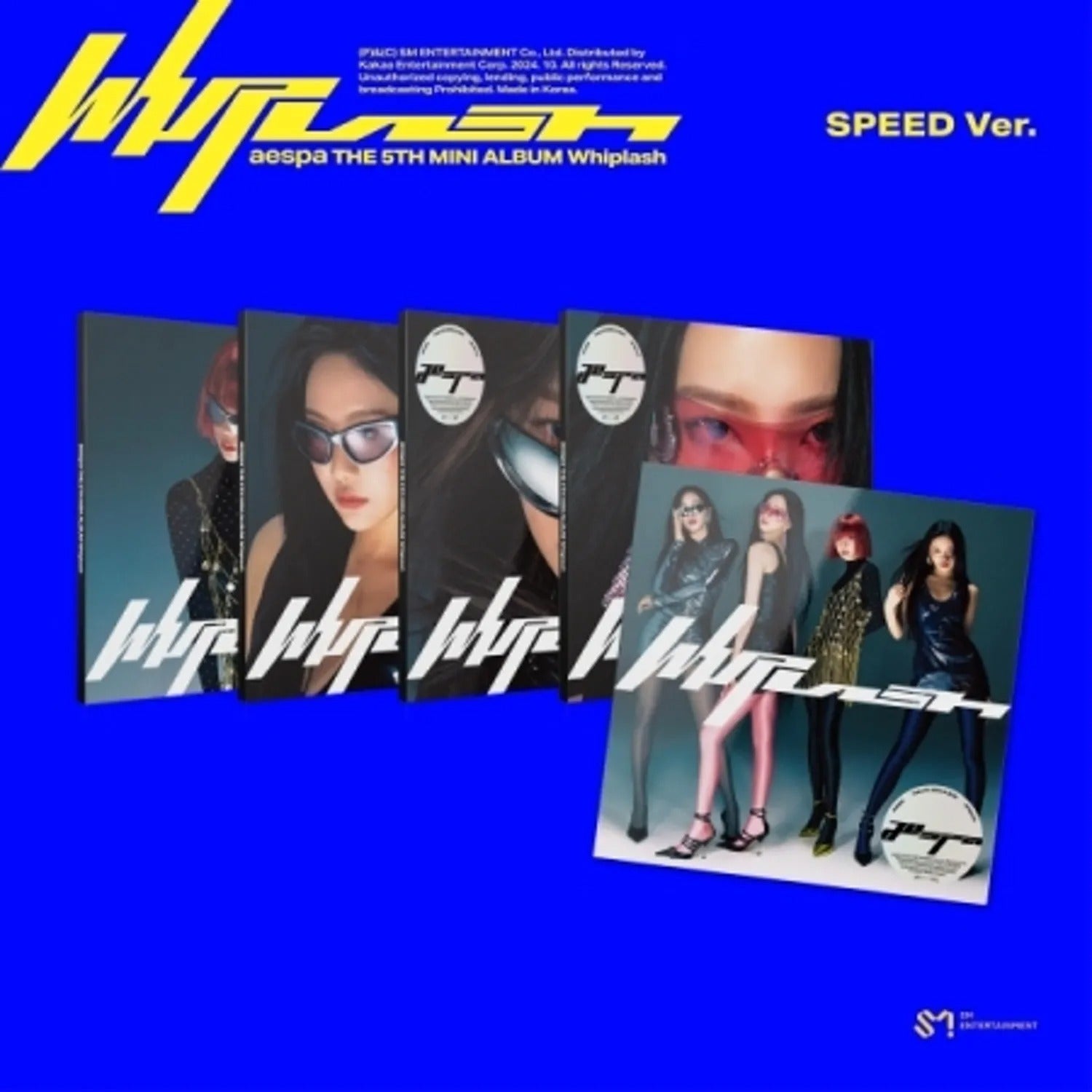 AESPA - 5TH MINI ALBUM [WHIPLASH] (SPEED VER.)