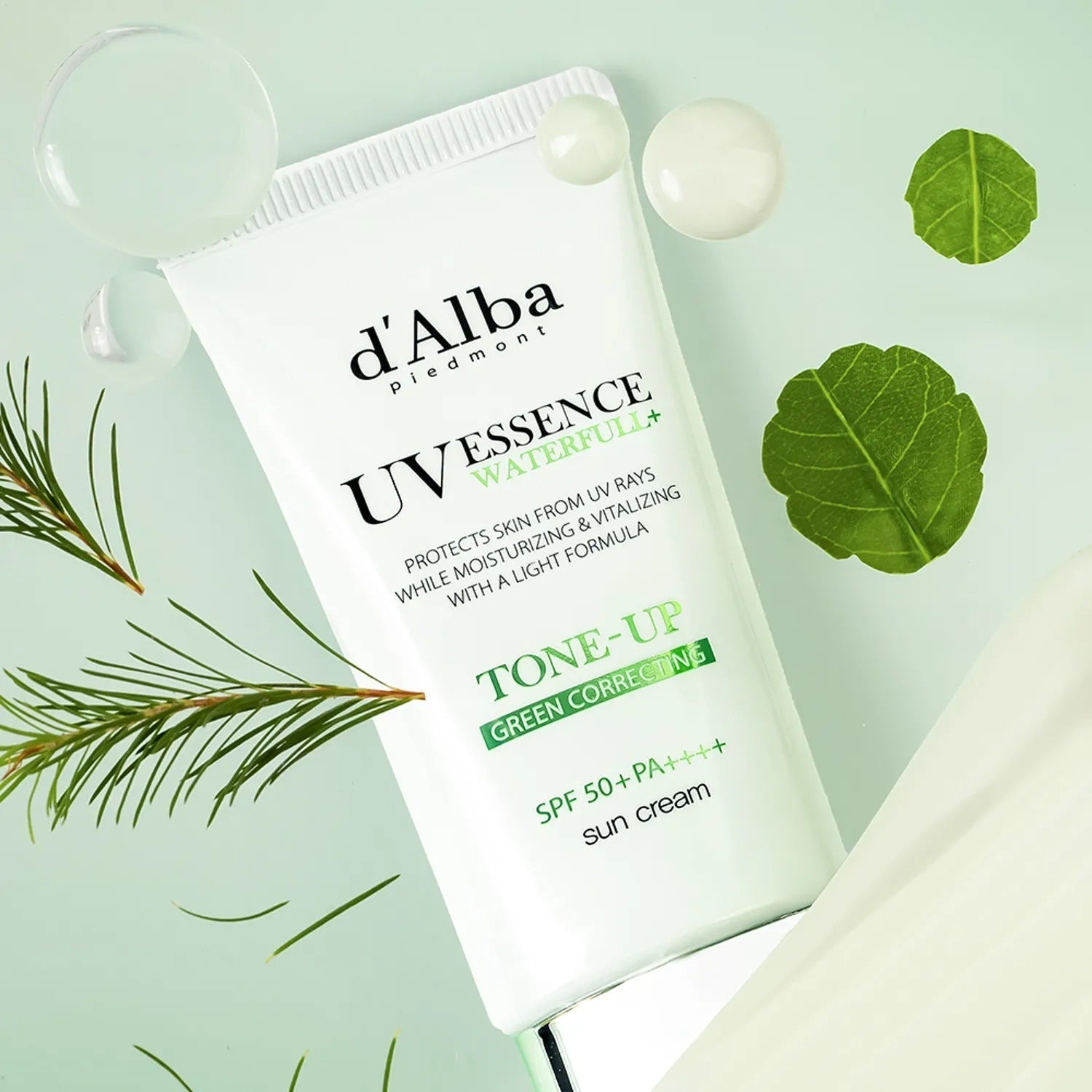 d'Alba Clean Tea Tree Liposome Tone-Up Sun Cream (Green) 50ml