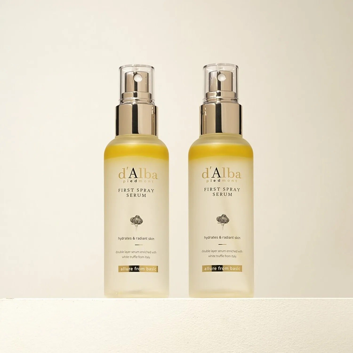 d'Alba White Truffle First Spray Serum 50mL + 50mL Special Set