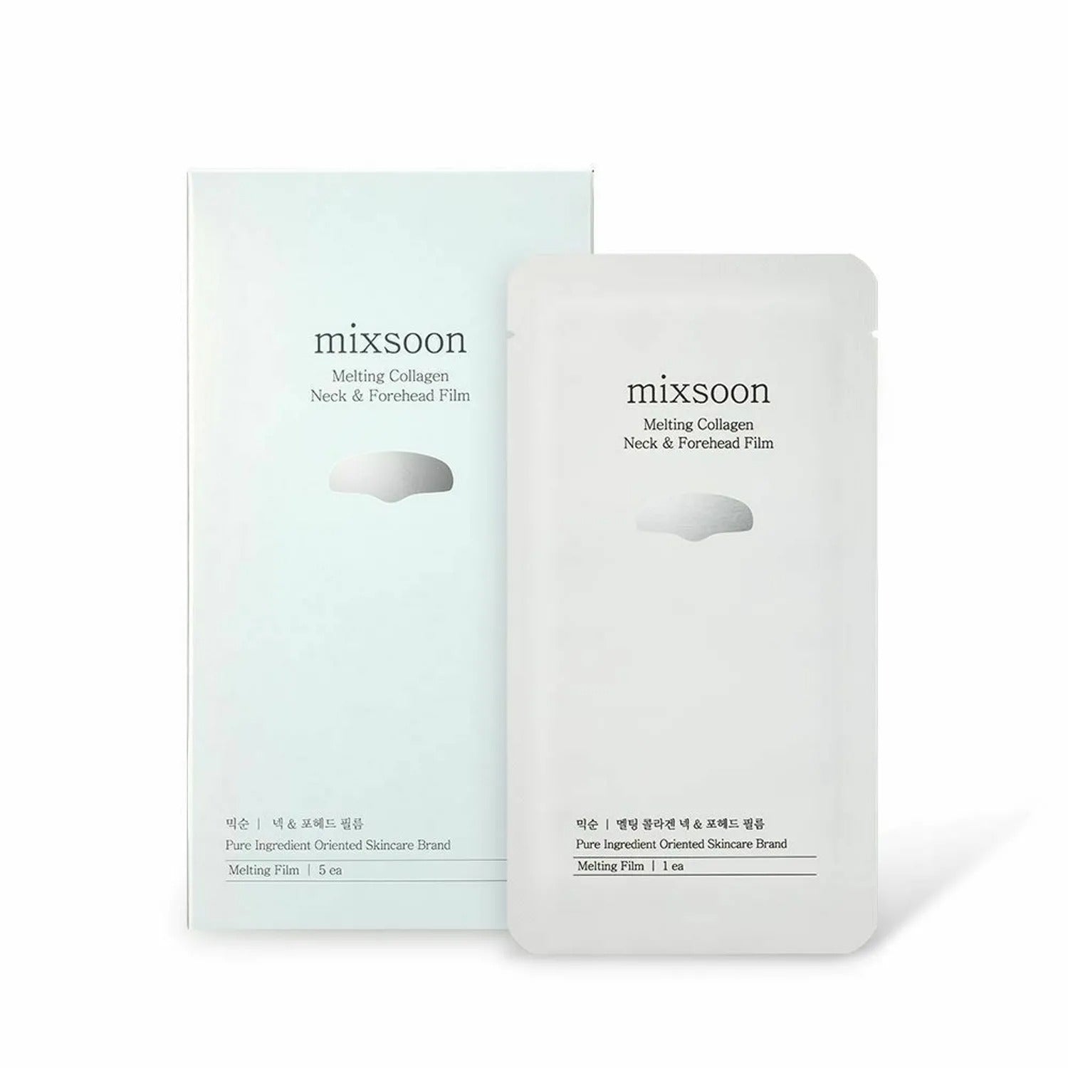 mixsoon Melting Collagen Neck & Forehead Film 5P+