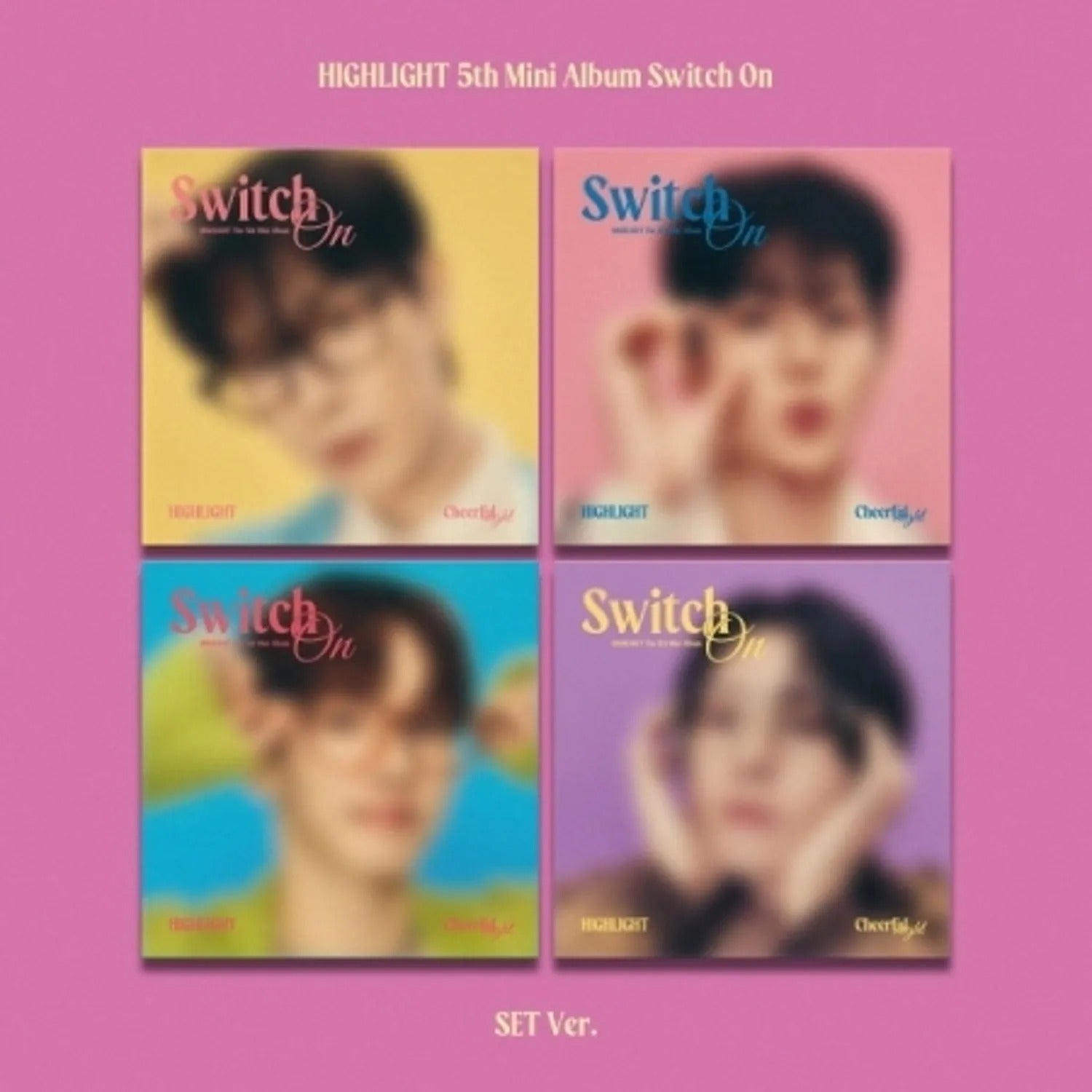 HIGHLIGHT - THE 5TH MINI ALBUM [SWITCH ON] (DIGIPACK VER.)