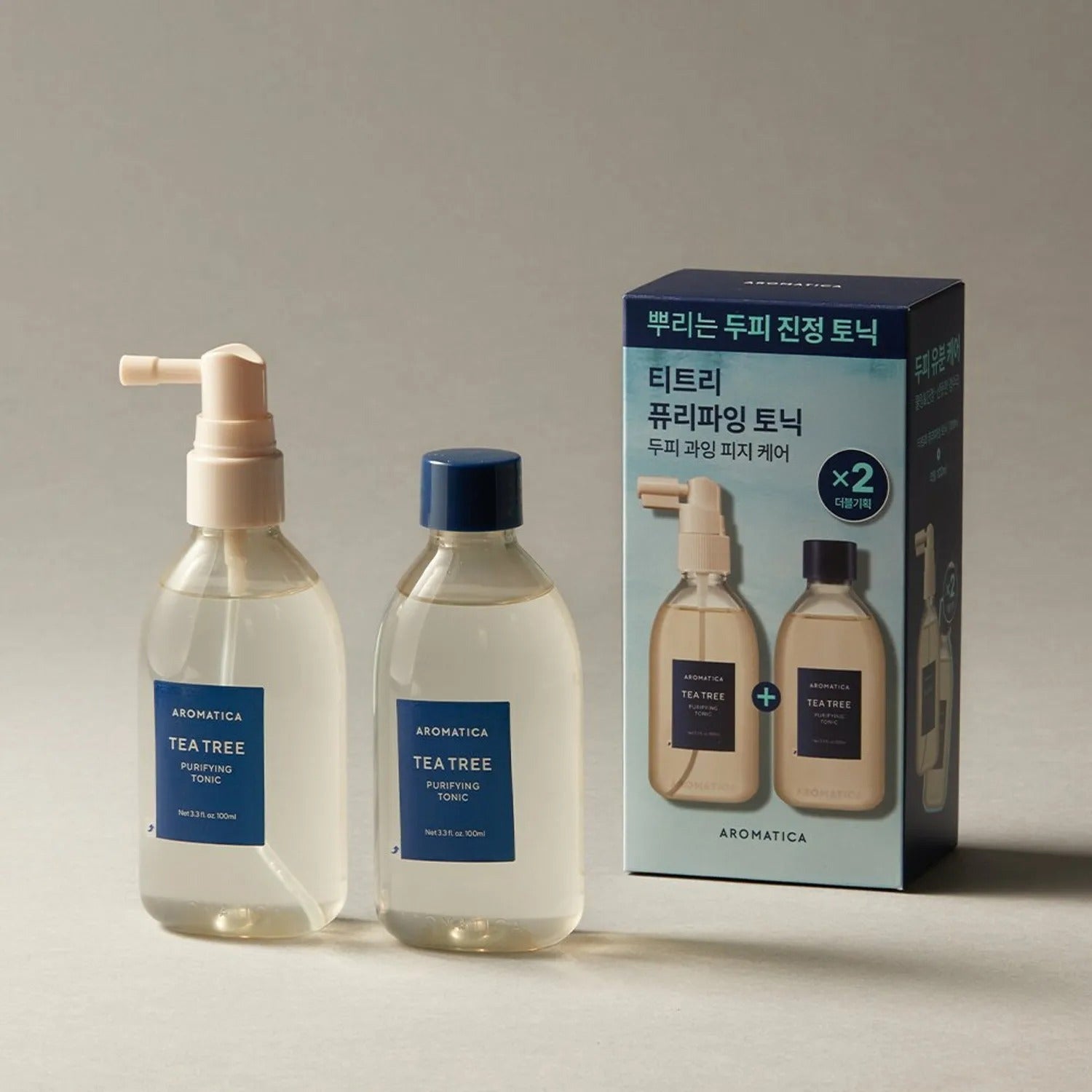 AROMATICA Tea Tree Purifying Tonic 100mL+100mL Double Set