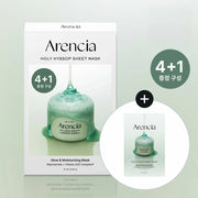 Arencia Holy Hyssop Sheet Mask 4ea Set (+1ea)