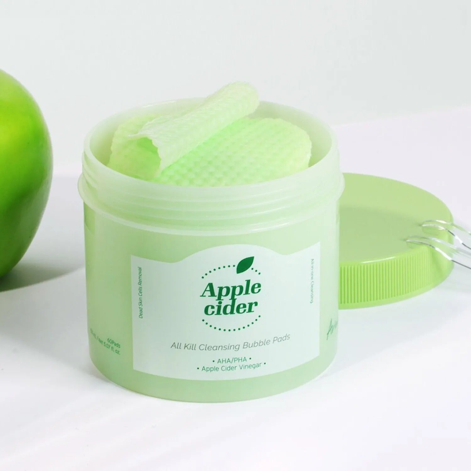 Ariul Apple Cider All Kill Cleansing Bubble Pads 60ea