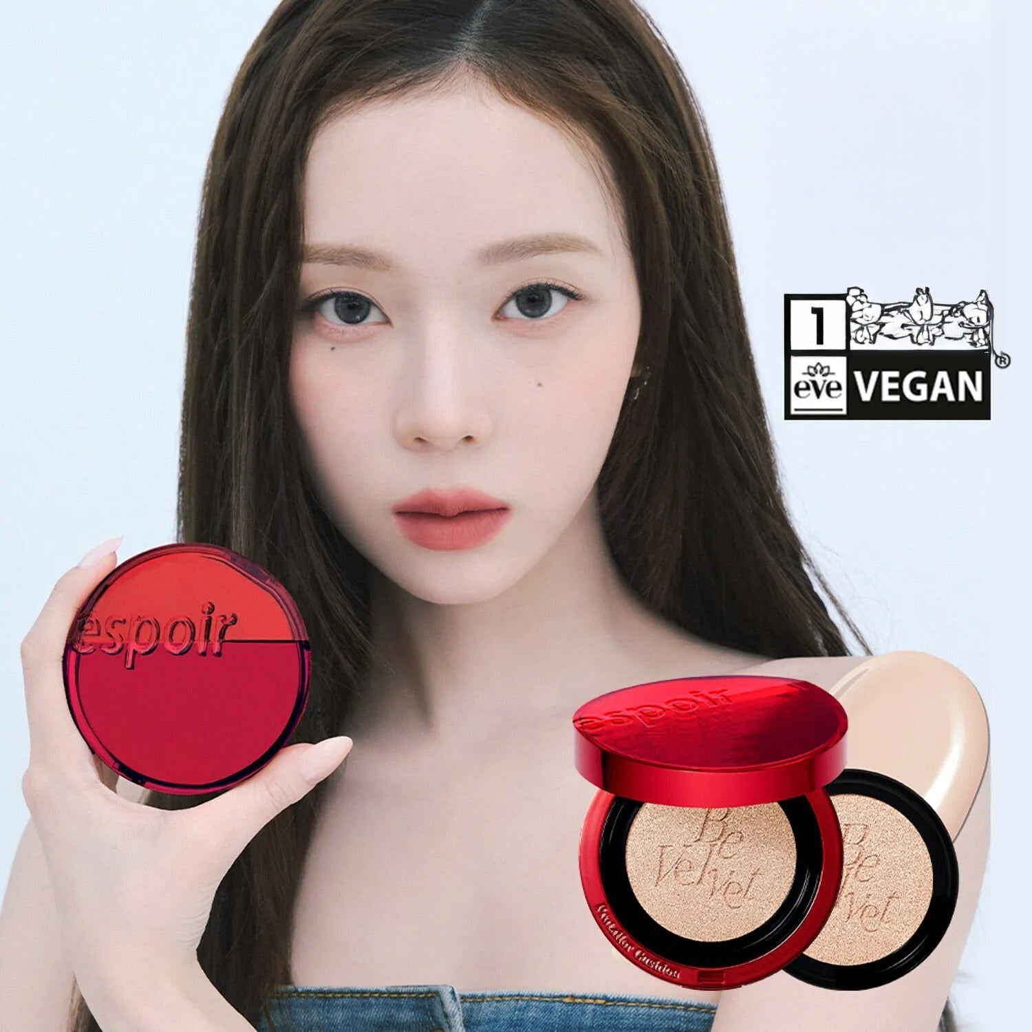 [Winter's Pick] espoir Pro Tailor Be Velvet Cover Cushion New Class (SET/SINGLE)
