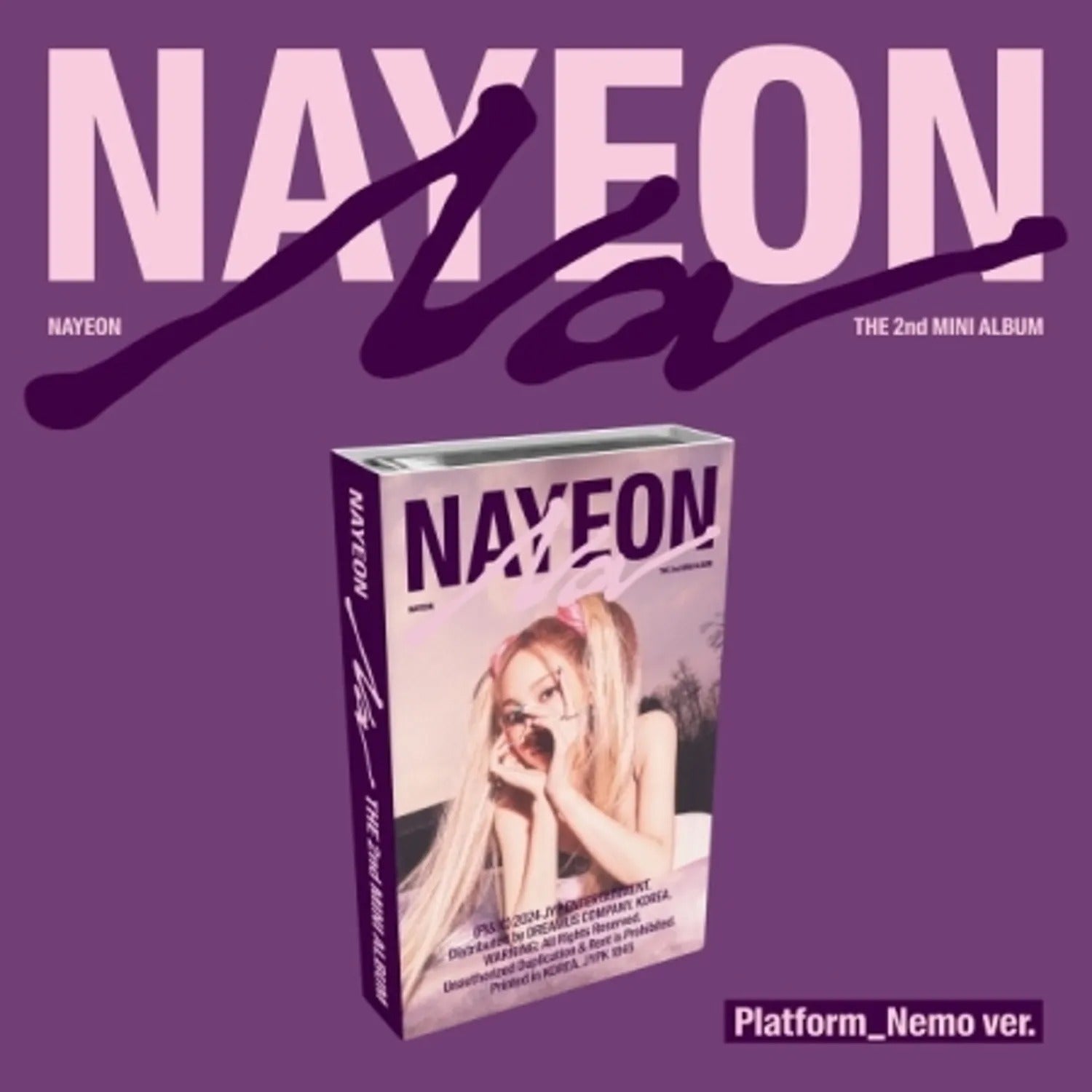 NAYEON (TWICE) - 2ND MINI ALBUM [NA] (PLATFORM_NEMO VER.)