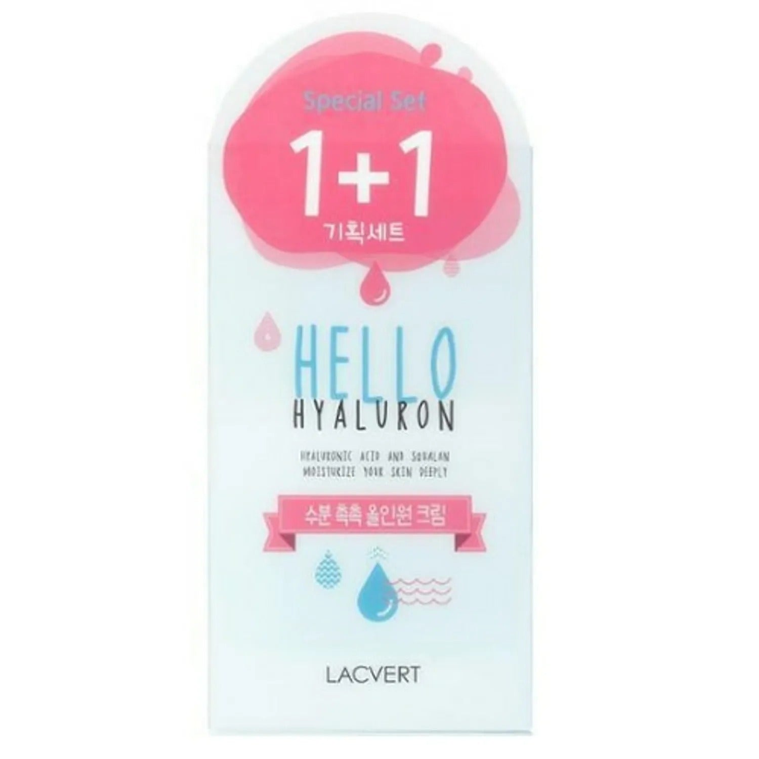 LACVERT Hello Hyaluron All In One Cream 100ml 2-for-1 Set