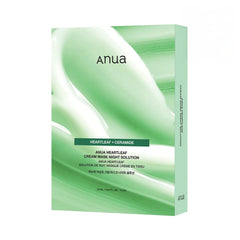 Anua Heartleaf Cream Mask Night Solution 10ea