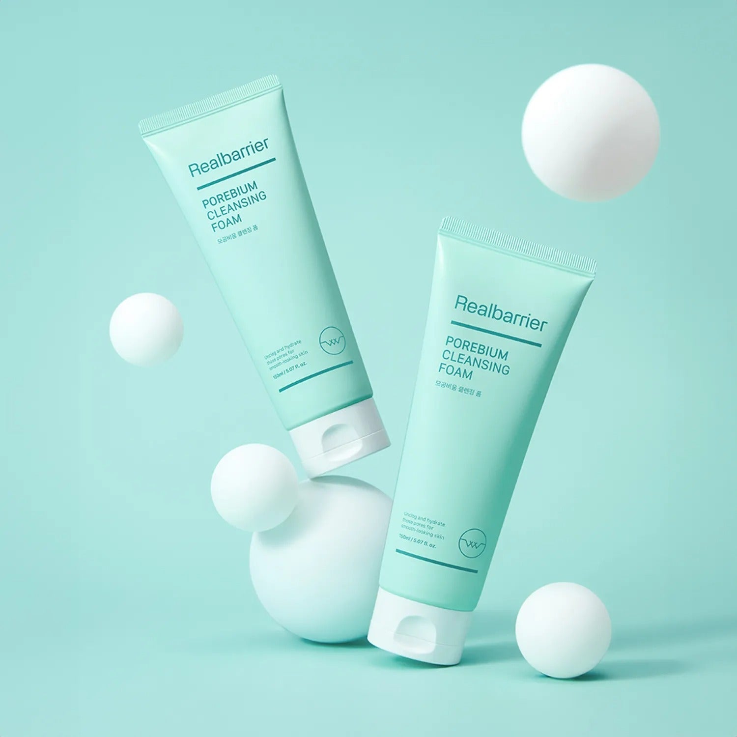 Real Barrier Porebium Cleansing Foam 150ml