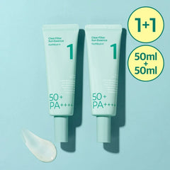 [Duo Set] numbuzin No. 1 Clear Filter Sun Essence SPF50+ PA++++ 50mL + 50mL Duo Set
