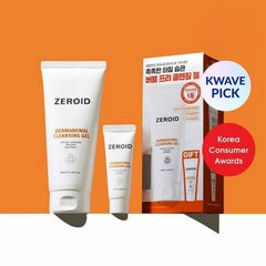 ZEROID Dermanewal Cleansing Gel 200ml Set (+25ml)