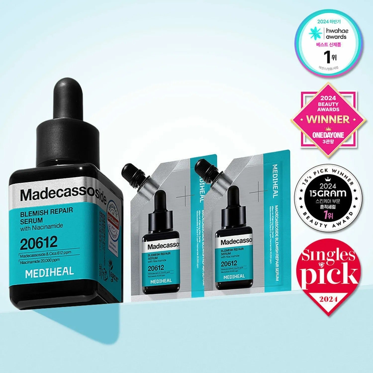 MEDIHEAL Madecassoside Blemish Repair Serum 40ml (+20ml)