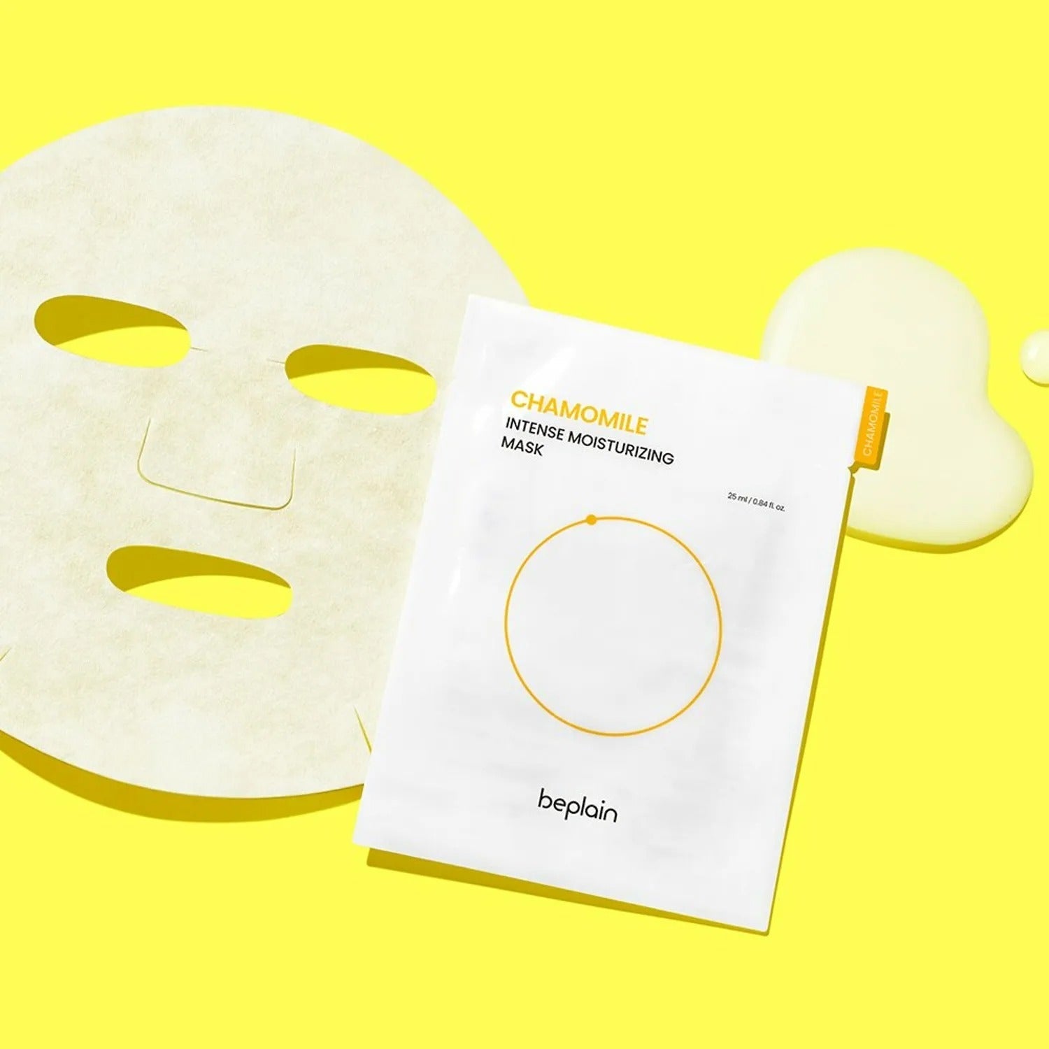 beplain Chamomile Intense Moisturizing Mask Sheet 1P