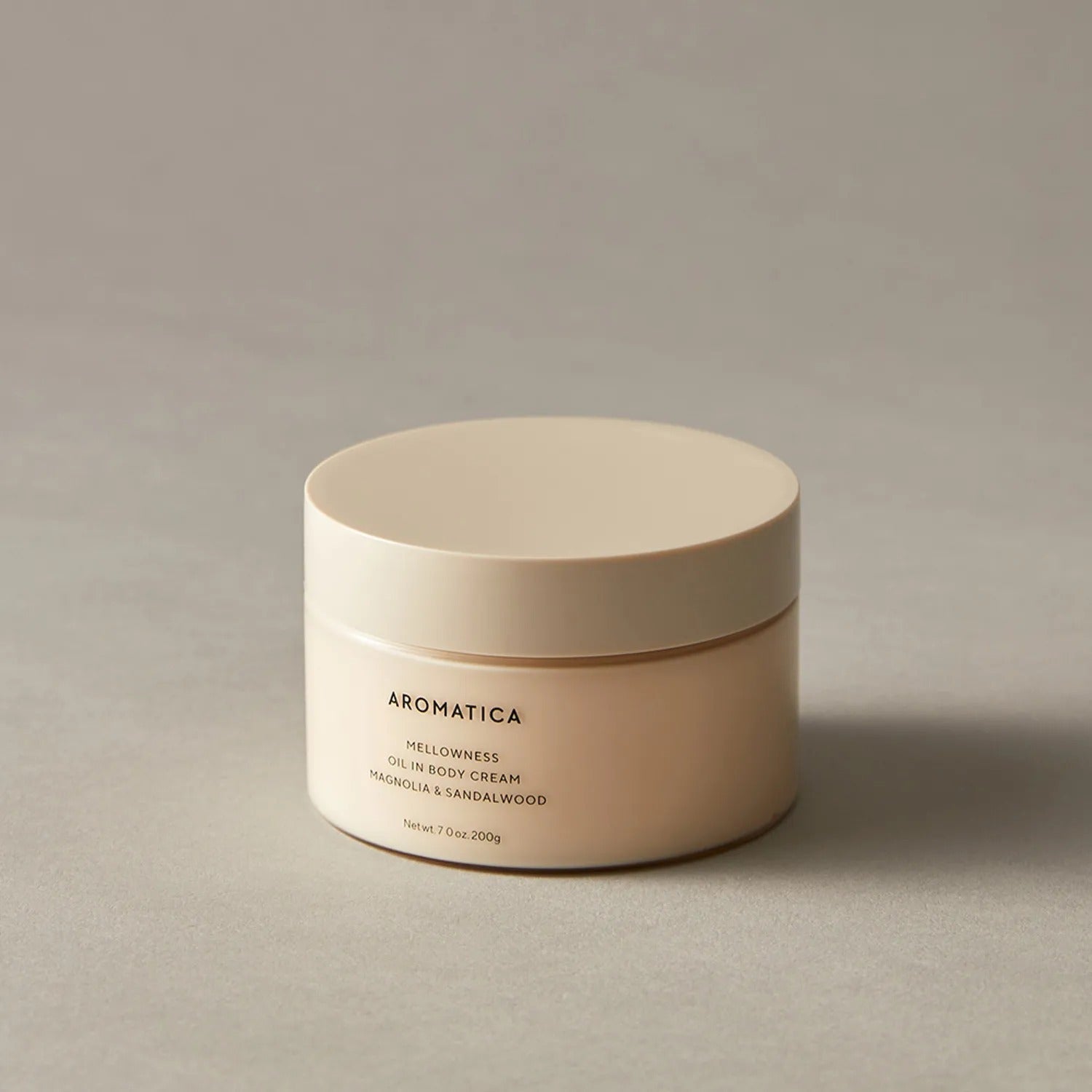 AROMATICA Mellowness Oil In Body Cream Magnolia & Sandanwood 200g set (+body wash 100ml)