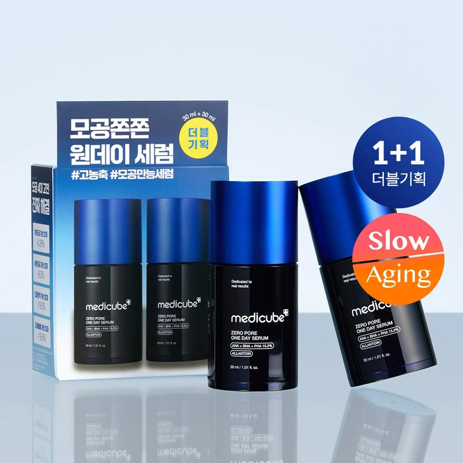 medicube Zero Pore One Day Serum 30ml Double Pack