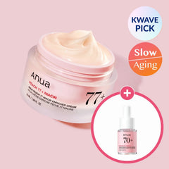 Anua Peach 77 Niacin Enriched Cream 50ml set (+Serum 10ml)