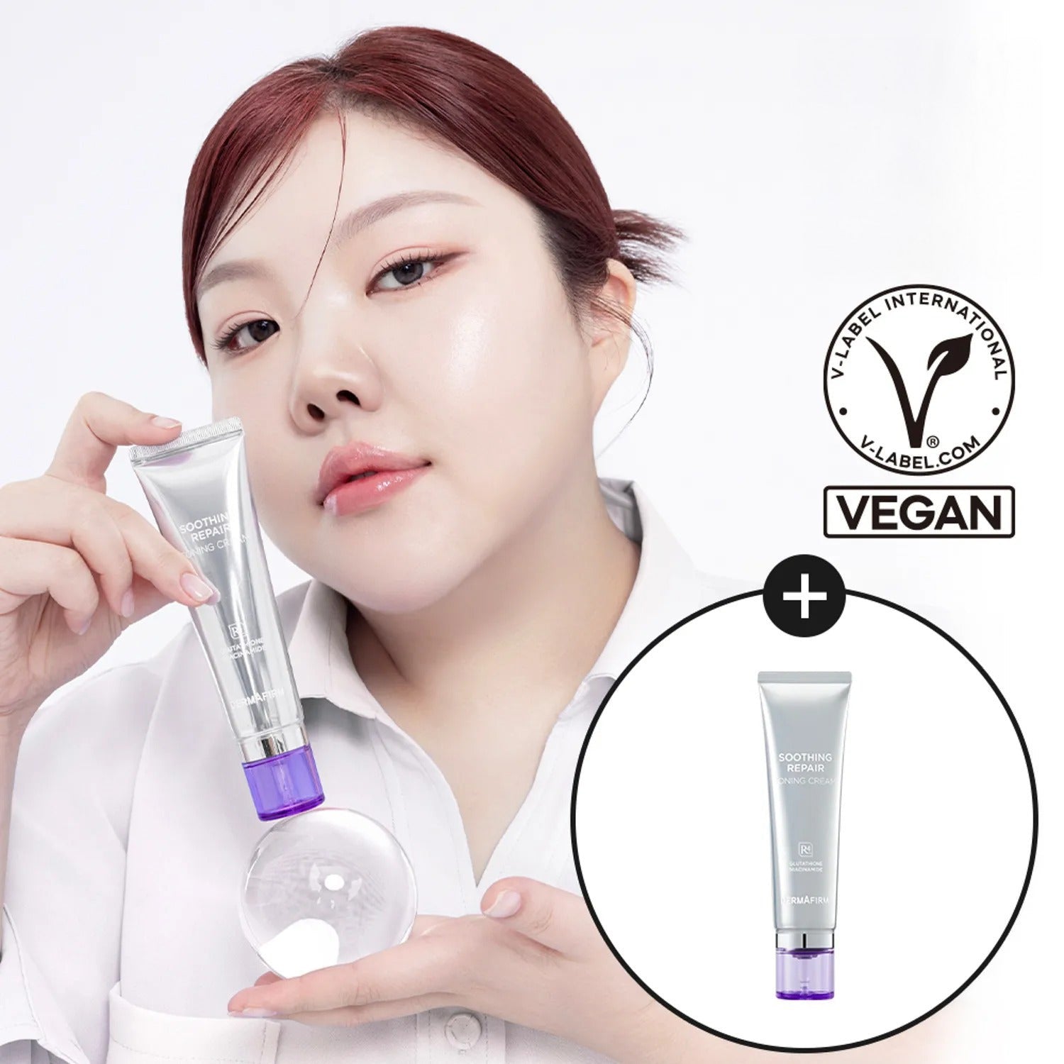 DERMAFIRM Soothing Repair Toning Cream R4 50ml Set (+30ml)