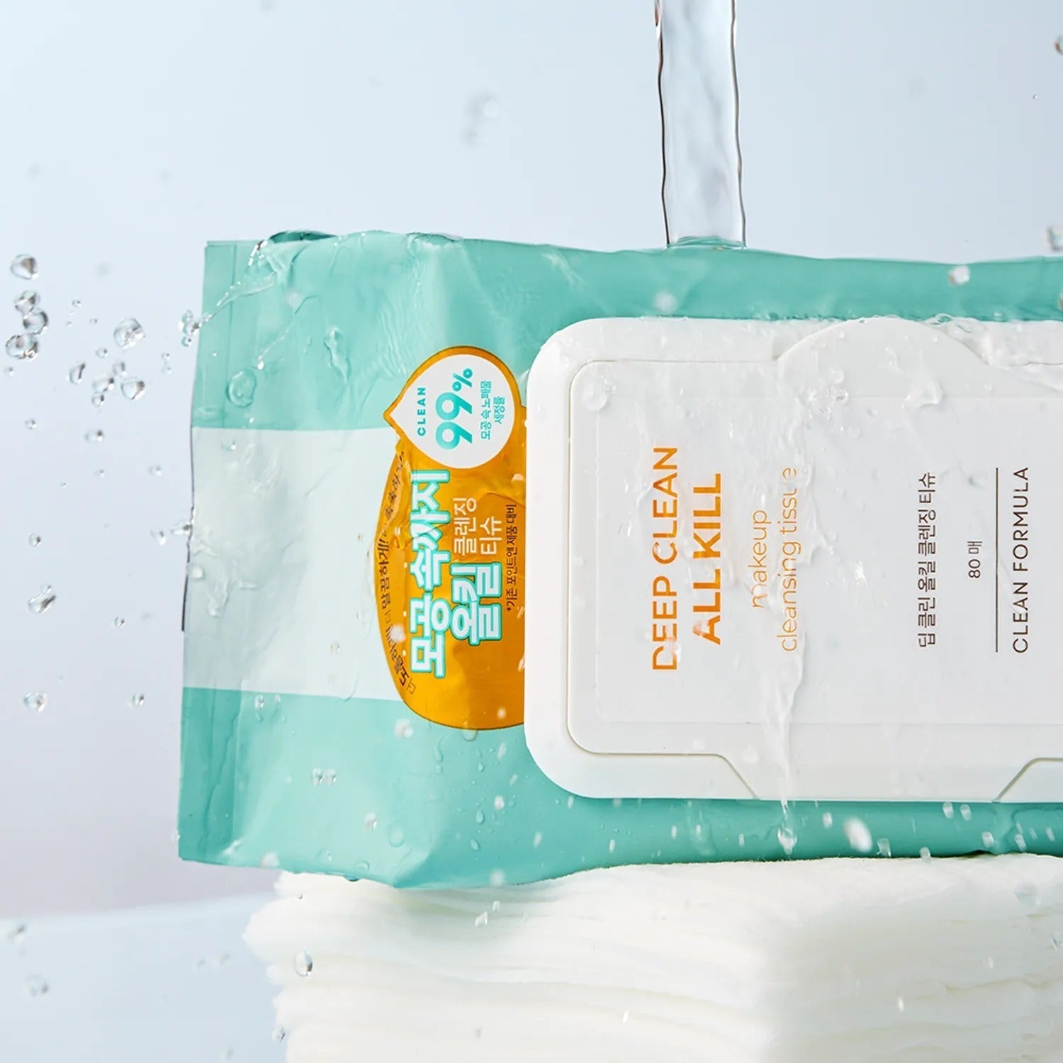 POINT& Deep Clean All Kill Makeup Cleansing Tissue 100P