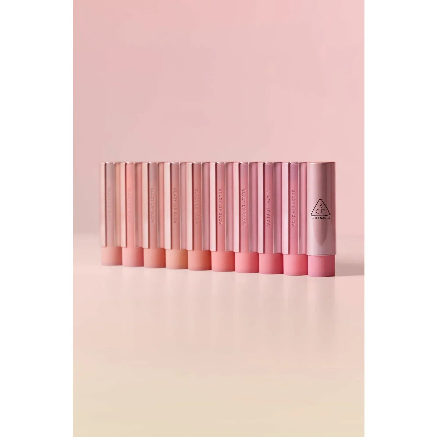 3CE Glazed Lip Glow 3.2g #Peach Filling