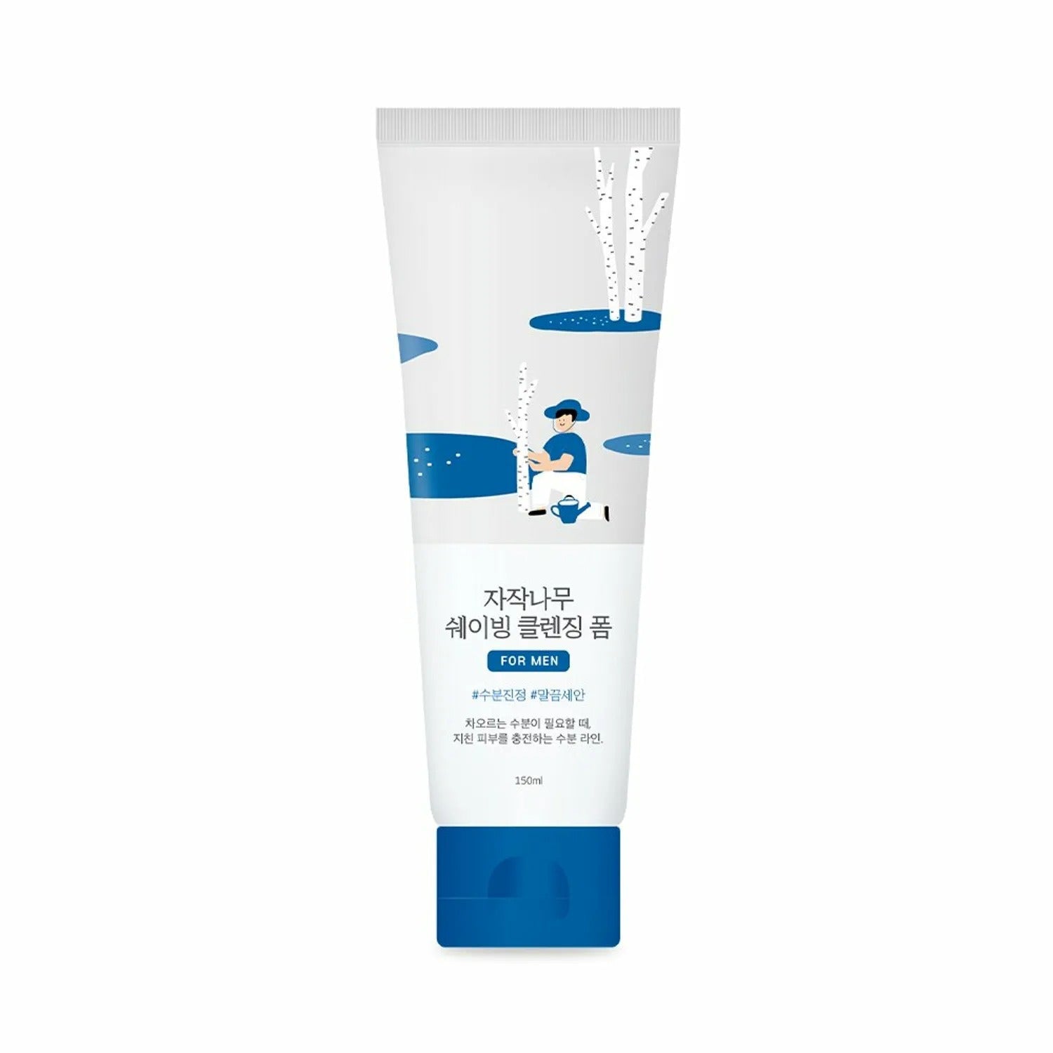 ROUND LAB FOR MEN BIRCH JUICE SHAVING CLEANSING FOAM 120ML
