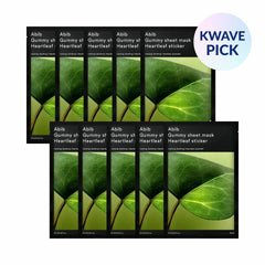 Abib Gummy Sheet Mask Heartleaf Sticker 10P