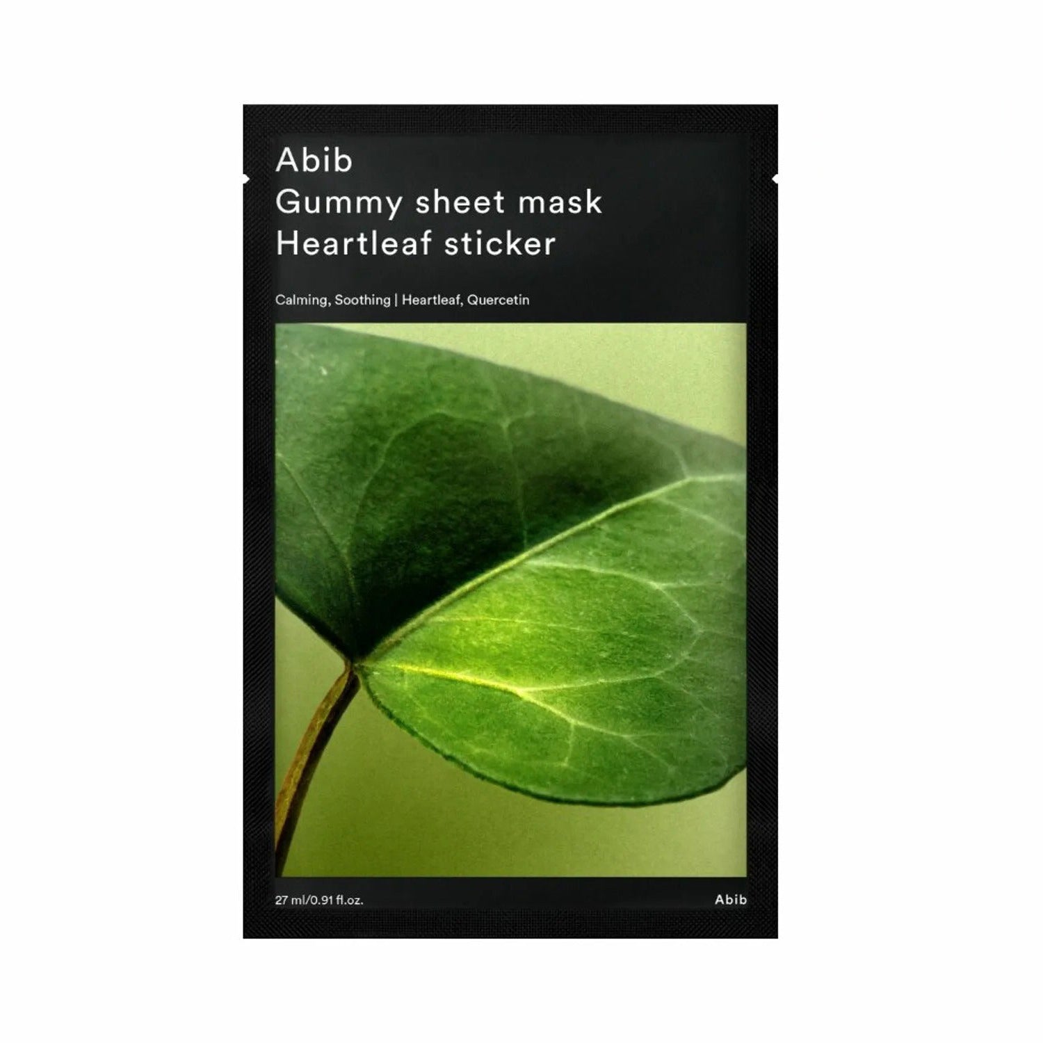 Abib Gummy Sheet Mask Heartleaf Sticker 1P