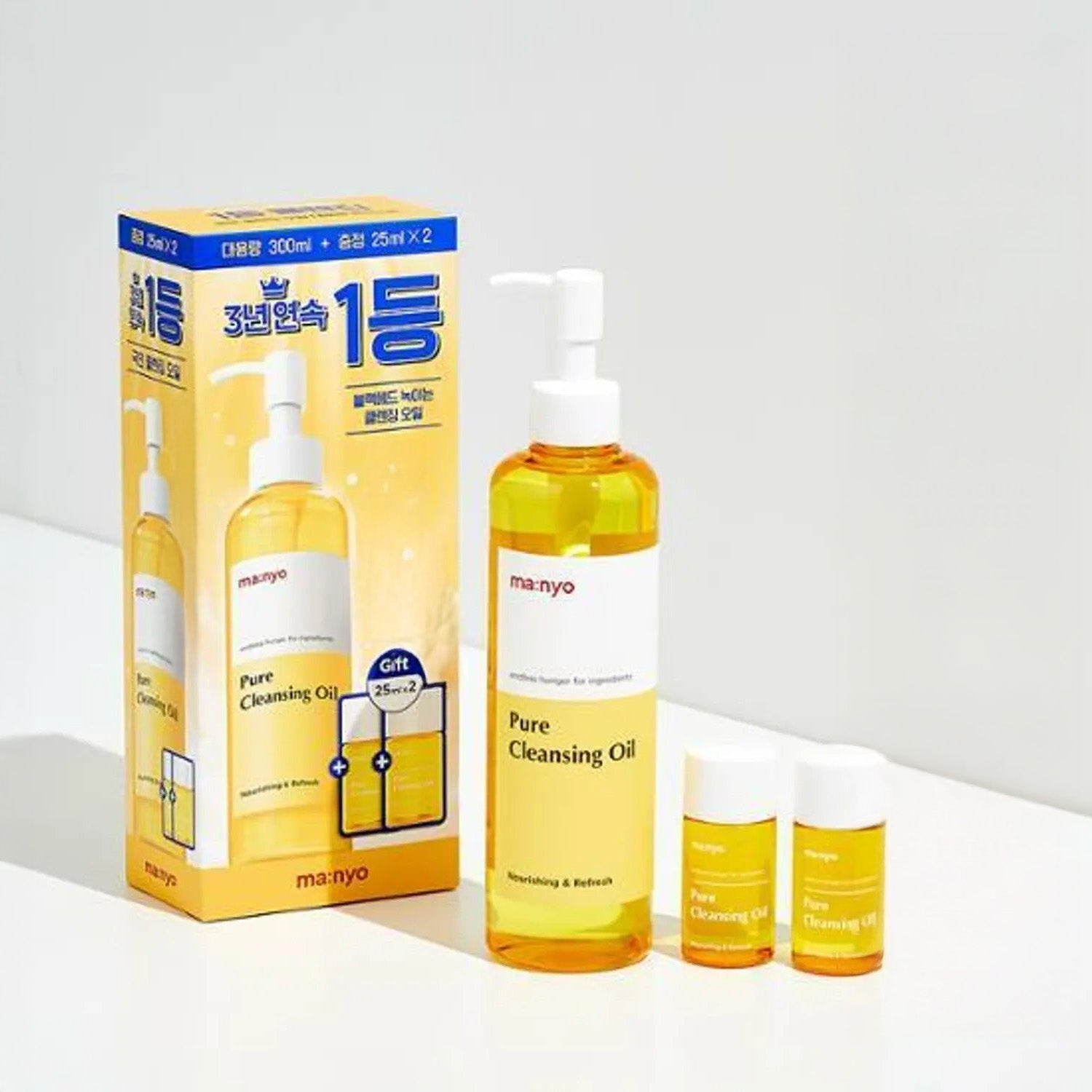 ma:nyo Pure Cleansing Oil 300mL Special Set (+25mL*2ea)