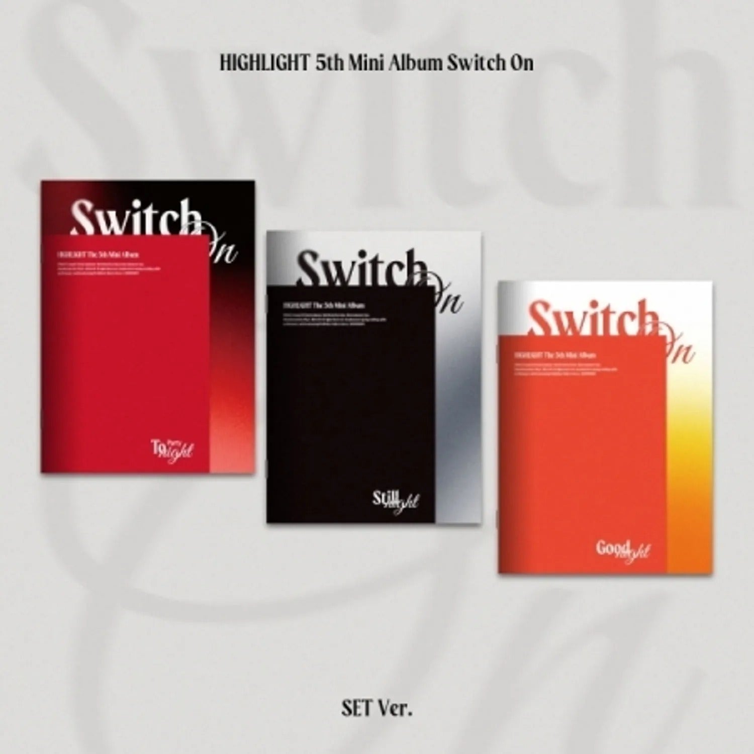HIGHLIGHT - THE 5TH MINI ALBUM [SWITCH ON]