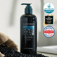 NATURE REPUBLIC Black Bean Anti-Hair Loss Shampoo 520mL
