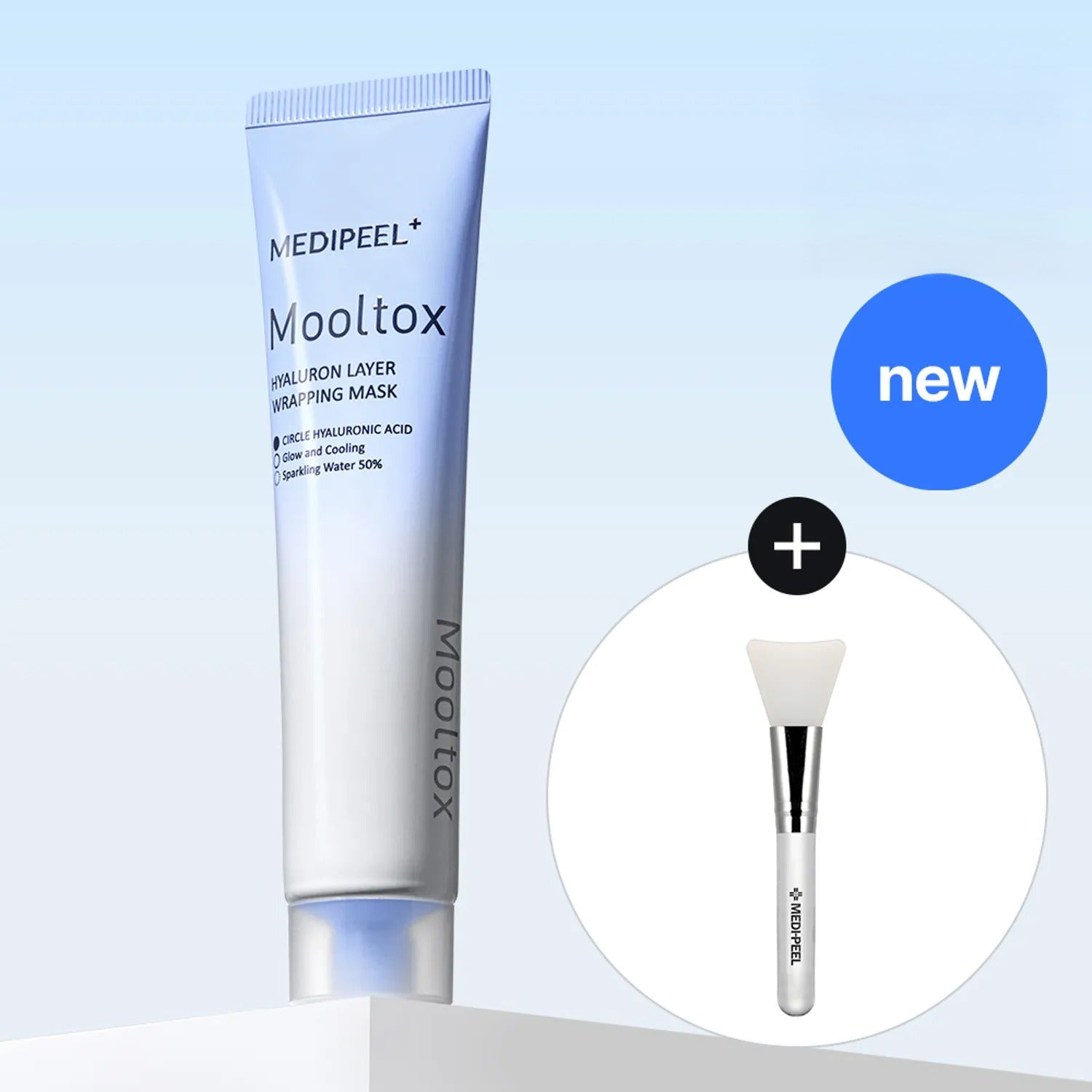 MEDI-PEEL Mooltox Hyaluron Layer Wrapping Mask 70mL (Special Set with Brush) (OY-Exclusive)