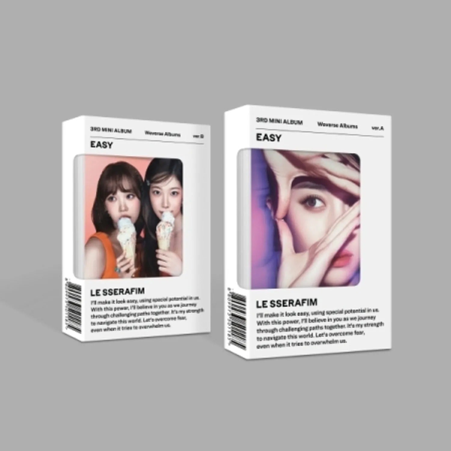 LE SSERAFIM - 3RD MINI ALBUM [EASY] (WEVERSE ALBUMS VER.)