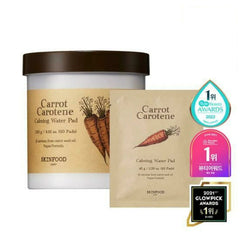 SKINFOOD Carrot Carotene Calming Water Pad 60 Pads (+10 Pads)