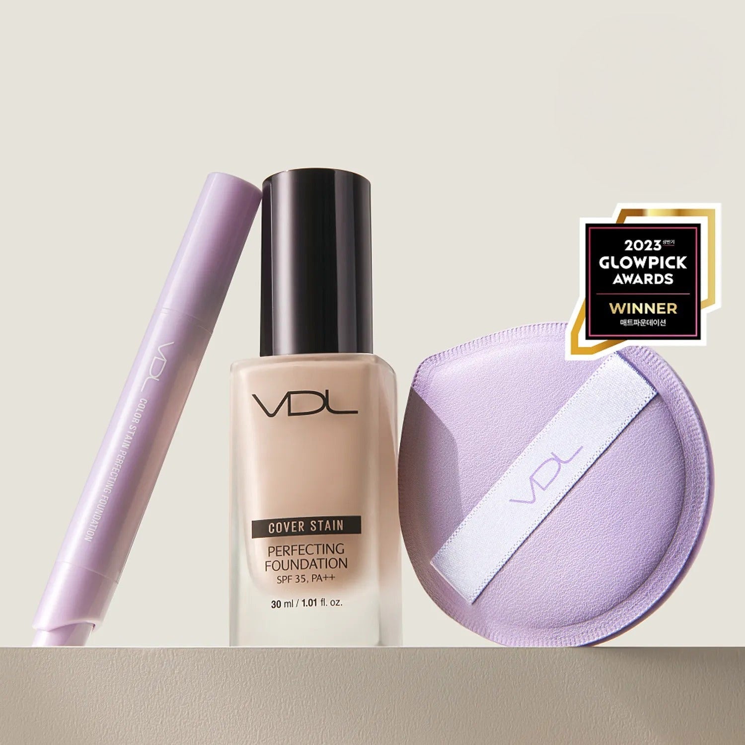 VDL Cover Stain Perfecting Foundation 30mL (SPF35, PA++)