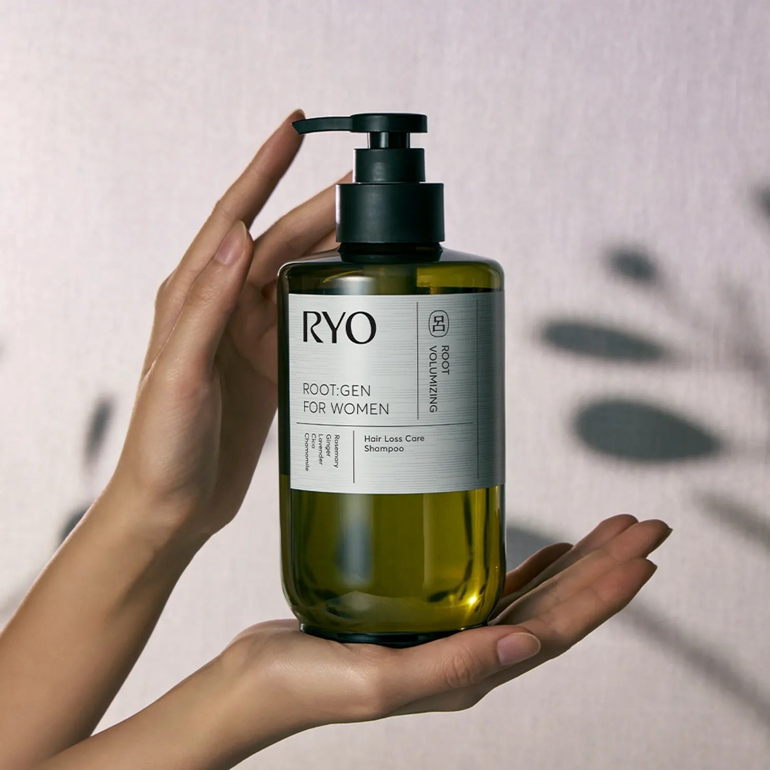 Ryo Root:Gen For Women Hair Loss Care Shampoo 353ml Double Pack