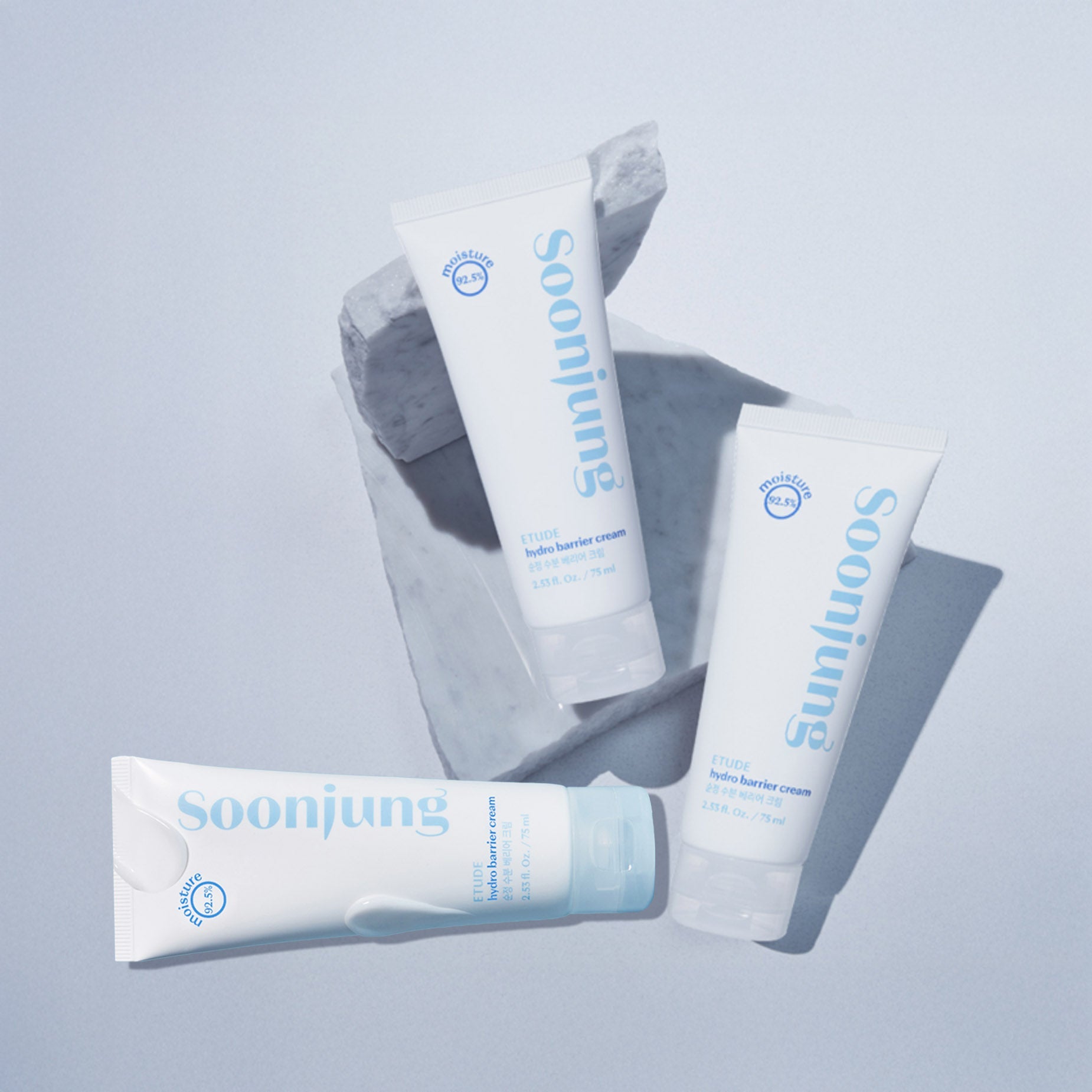 ETUDE Soonjung Hydro Barrier Cream 75mL Trio Set