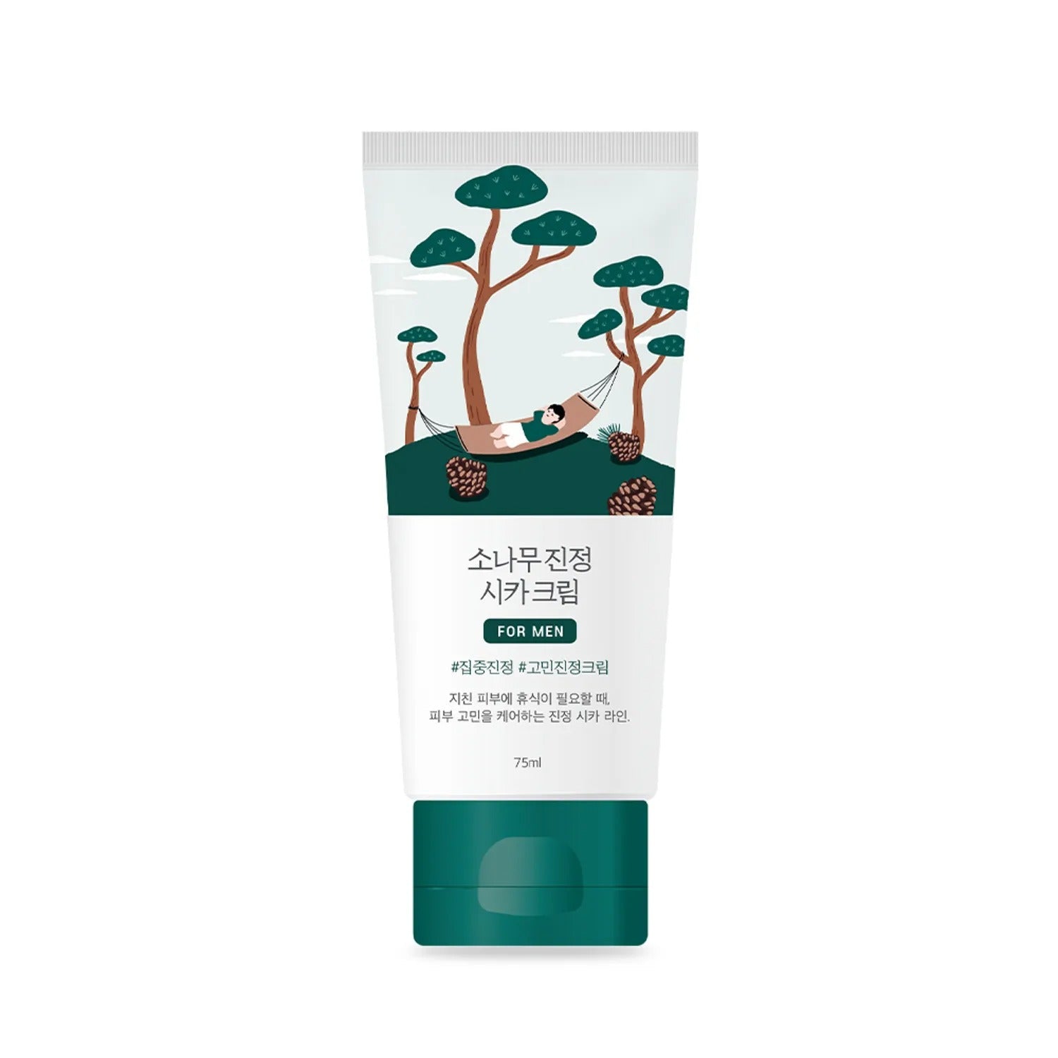 ROUND LAB For Men Pine Calming Cica Cream 75mL