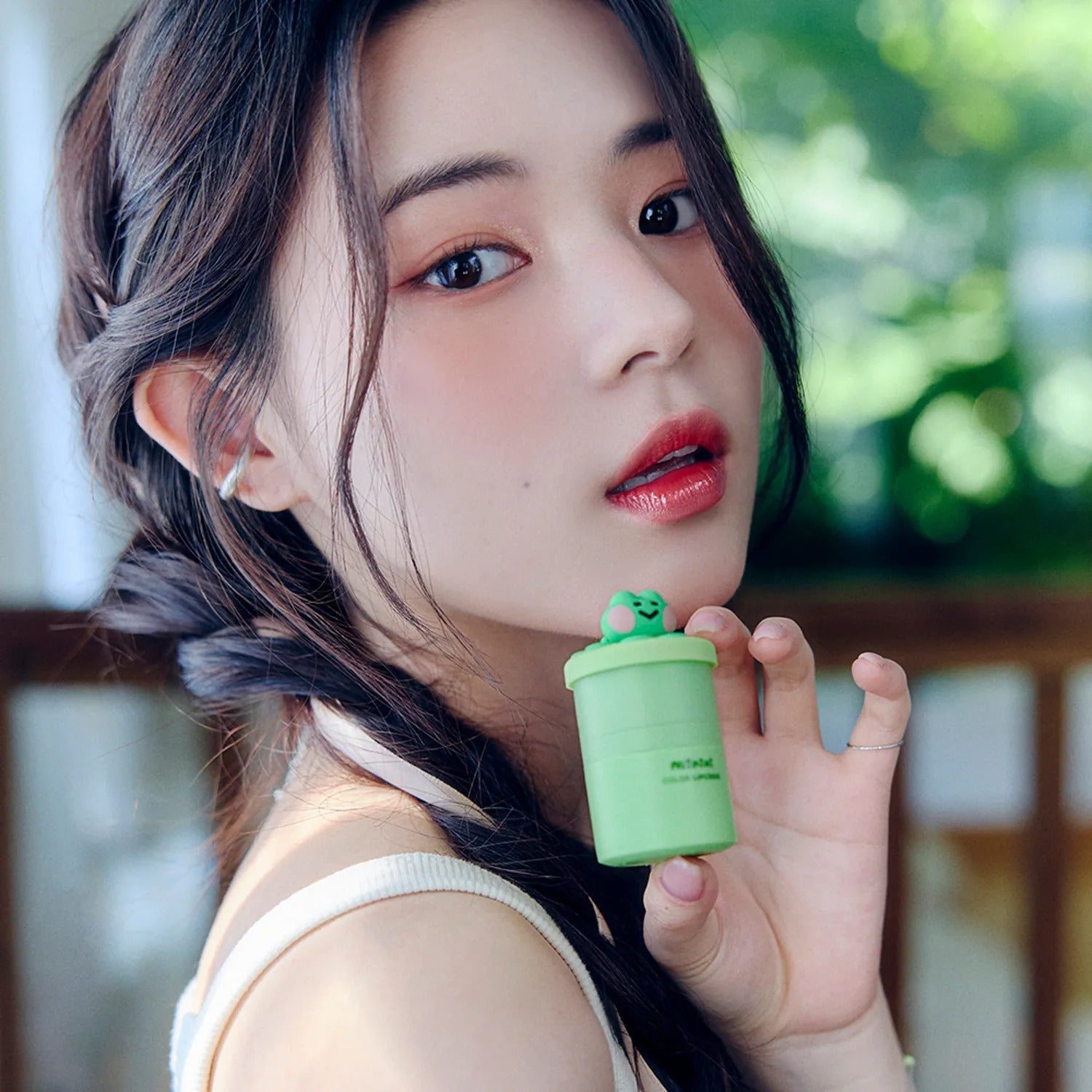 [Linefriends minini edition] Code Glokolor COLOR LIPCERIN CALMING GRAPEFRUIT