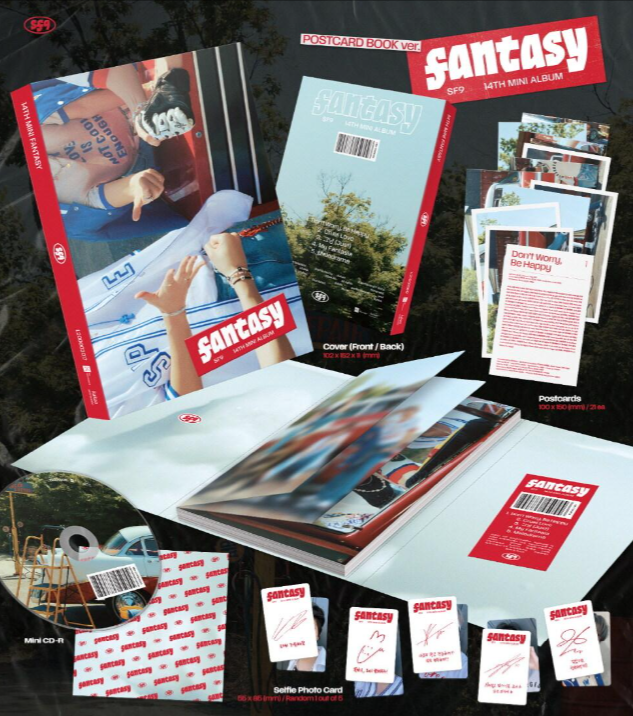 SF9 - 14TH MINI ALBUM [FANTASY] (POSTCARD BOOK VER.)